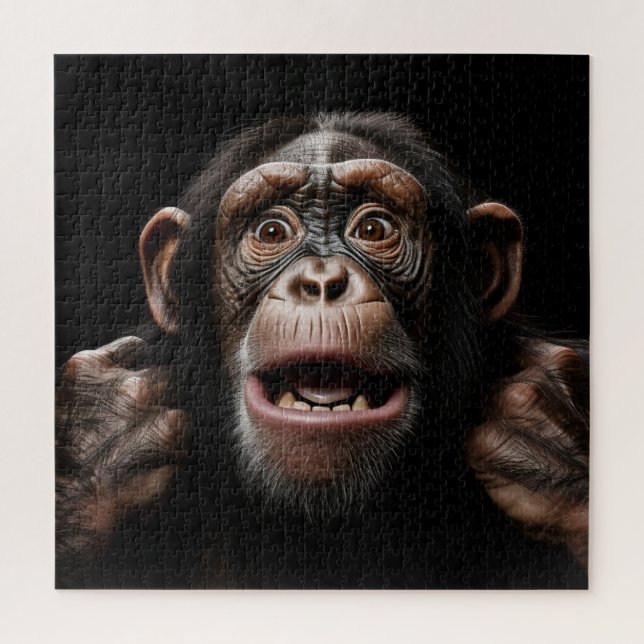 Puzzle Face de singe (Vertical)