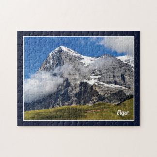Puzzle Face Nord De L'Eiger Nordwand Alpes Suisses