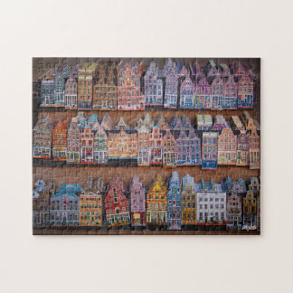 Puzzle "Fachadas de Ámsterdam"