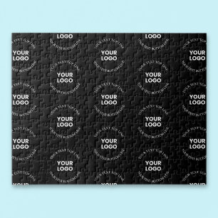 Puzzle Facile à remplacer Logo et Motif de texte modifiab