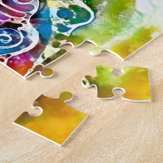 Puzzle Façons de vivre - Art neurographique 7 (Côté)