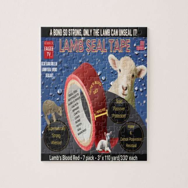 Puzzle Fagee Lamb Seal (Vertical)