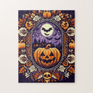Puzzle Fair Isle/Colorwork Vintage Halloween/automne