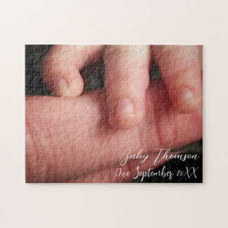 Puzzle Faire-part de grossesse personnalisée