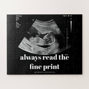 Puzzle Faire-part de grossesse Ultrasound personnalisé 56