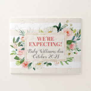 Puzzle Faire-part de révélation de bébé de grossesse Nous