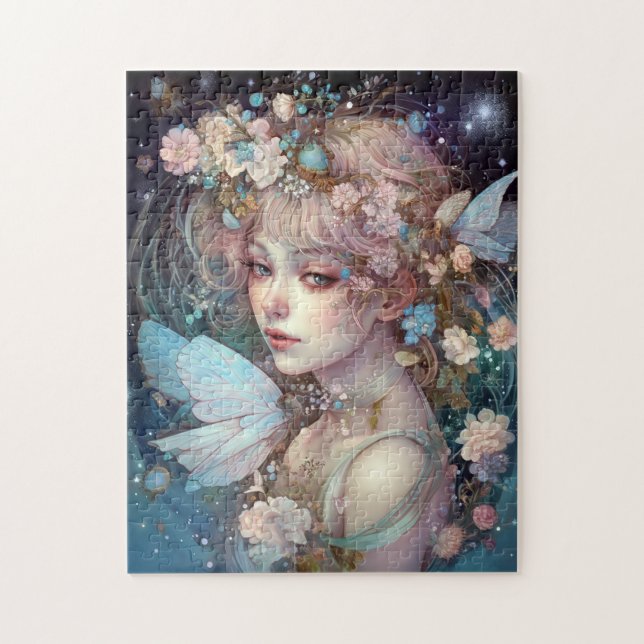 Puzzle Fairy Girl'Imaginaire Art (Vertical)