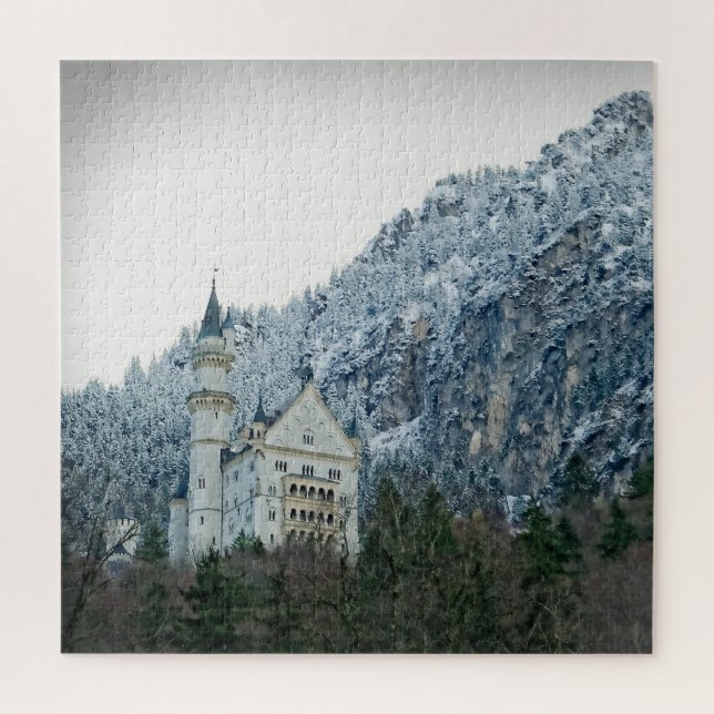 Puzzle Fairy Tale Mountain Castle Allemagne - 20x20 - 676 (Vertical)