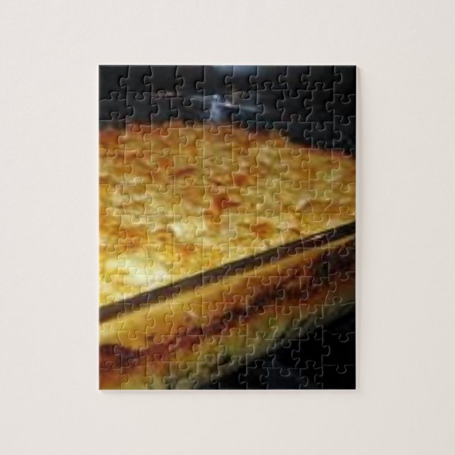 Puzzle fait maison pour Mac et fromage (Vertical)