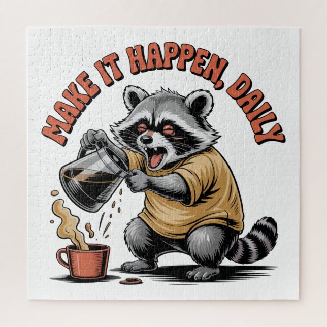 Puzzle Faites-le arriver, quotidiennement (Vertical)