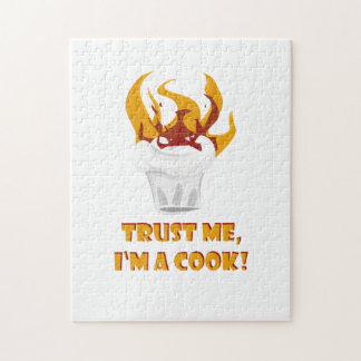 Puzzle Faites-moi confiance je suis un cuisinier !