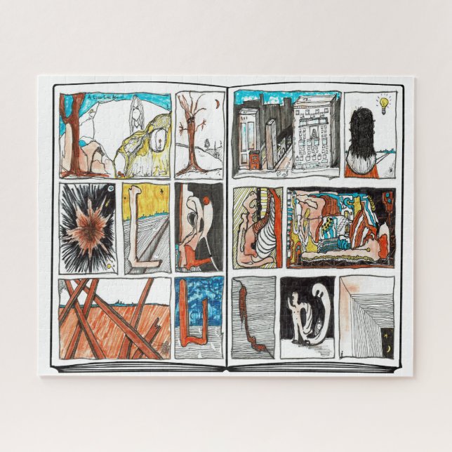 Puzzle Faites votre propre histoire (Horizontal)