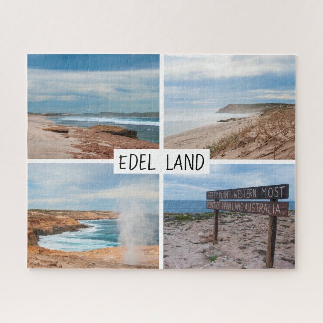 Puzzle Falaises de calcaire spectaculaire côte, 520 pièce (Horizontal)