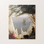 Puzzle Falaises de calèche à Rugen par Caspar David Fried<br><div class="desc">Caspar David Friedrich - Peintre de paysage romantique allemand,  généralement considéré comme le plus important artiste allemand de sa génération</div>
