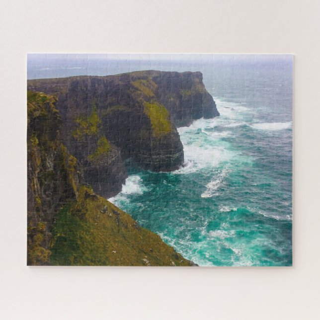 Puzzle Falaises de Jigsaw Moher Irlande. (Horizontal)