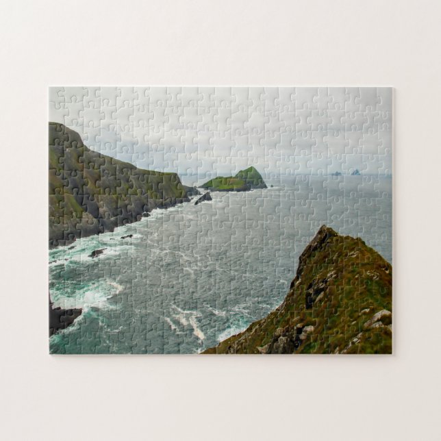 Puzzle Falaises de Kerry Portmagee Comté de Kerry Irlande (Horizontal)