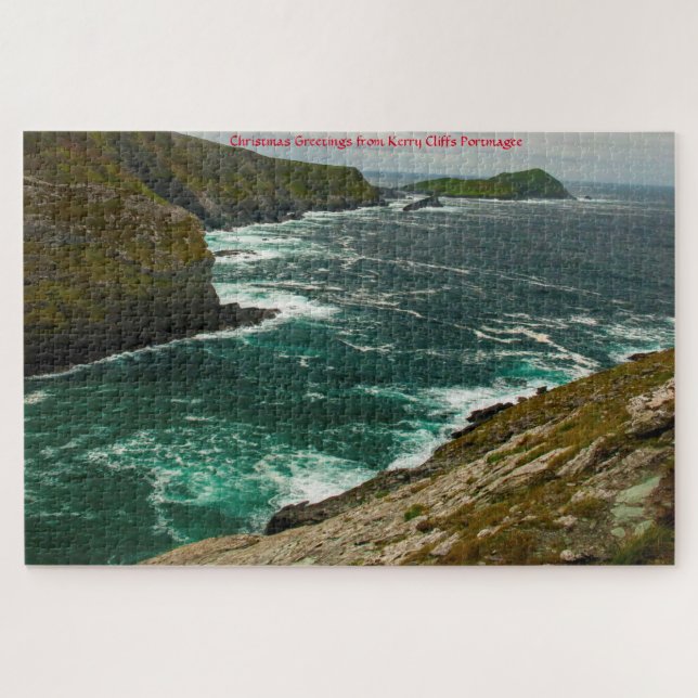 Puzzle Falaises de Kerry Portmagee Comté de Kerry Irlande (Horizontal)