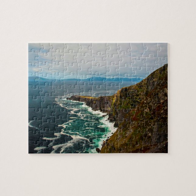Puzzle Falaises de Kerry Portmagee Kerry Irlande. (Horizontal)