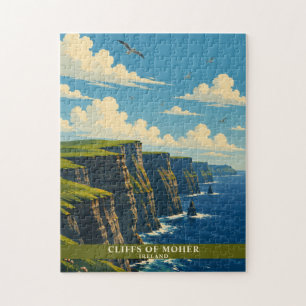 Puzzle Falaises de Moher Irlande Comté de Clare Voyage Ré