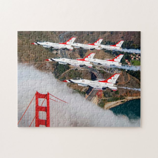 Puzzle FALCON DE COMBAT F-16C (11x14 POUCES) (Horizontal)