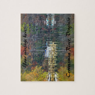 Puzzle Fall on the Corrotoman River, Virginia