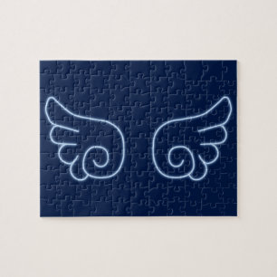 Puzzle Falln Chibi Angel Wings