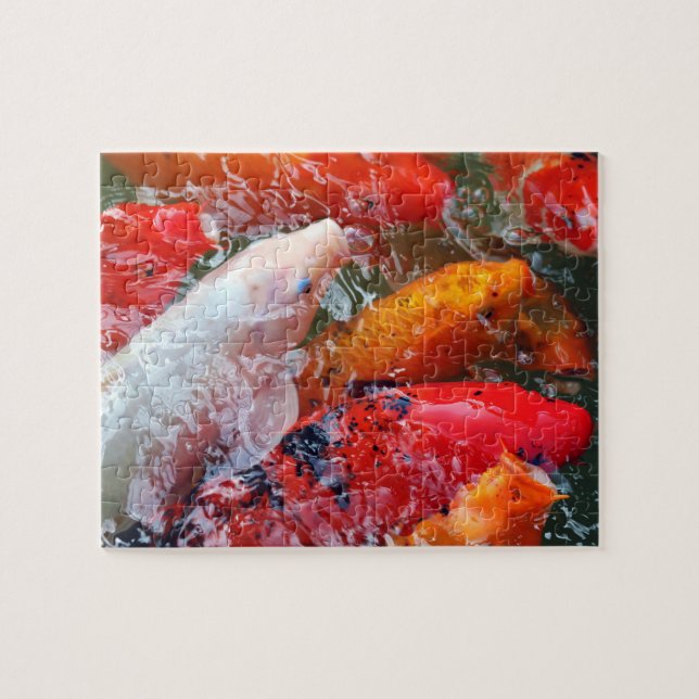 Puzzle Falln Gathering Koi (Horizontal)