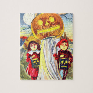 Puzzle Falln Halloween Citrouille fantôme