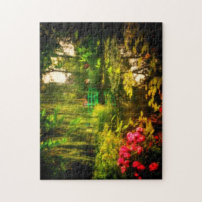 Puzzle Fameux Claude Monet Giverny Pond Lilies (Vertical)