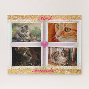 Puzzle Famille Chats Cadeau Populaire