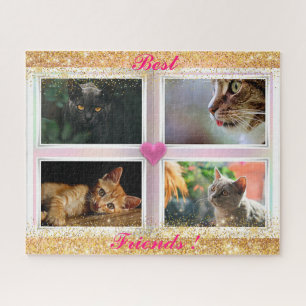 Puzzle Famille Chats Cadeau Populaire