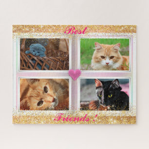 Puzzle Famille Chats Cadeau Populaire