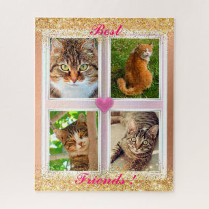 Puzzle Famille Chats Cadeau Populaire