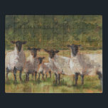 Puzzle Famille de moutons<br><div class="desc">Famille des moutons II par Ethan Harper. Un groupe de moutons fait en coups de pinceau.</div>