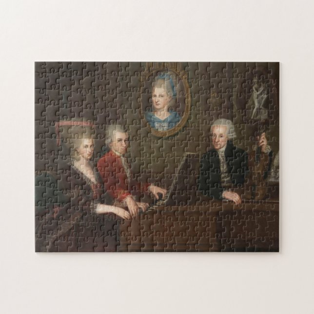 Puzzle Famille de Mozart (Horizontal)