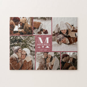 Puzzle Famille moderne 6 Photo Collage Instagram Photos