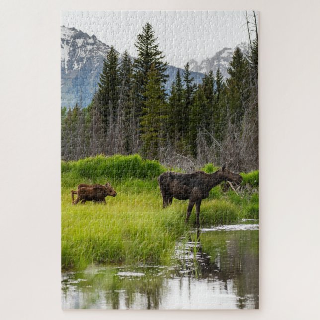 Puzzle Famille Moose (Vertical)