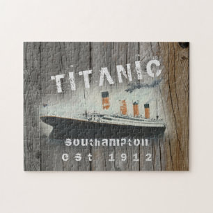 Puzzle Famille sur mesure Rustic Driftwood Titanic