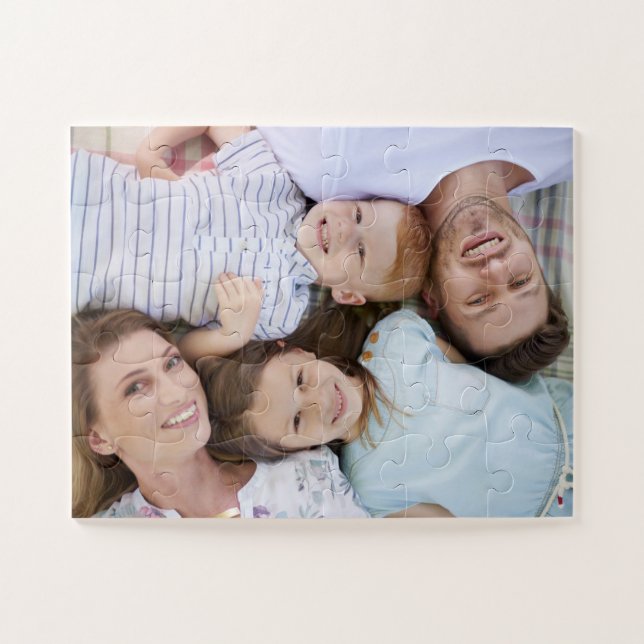 Puzzle famille surdimensionné 11" x 14" (Horizontal)