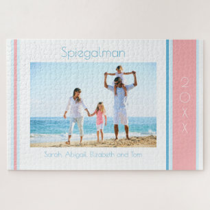 Puzzle Family Beach Photo Large