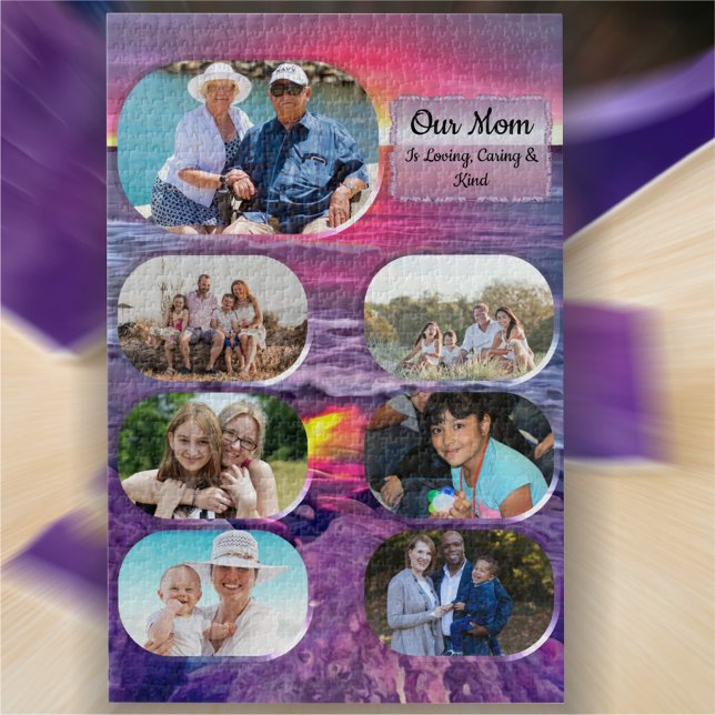 Puzzle Family Malecon Sunset Photo Collage 0911 (Créateur téléchargé)