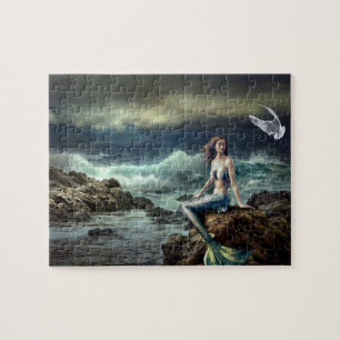 Puzzle Fantaisie de sirène Océan Paysage marin Vagues Pla