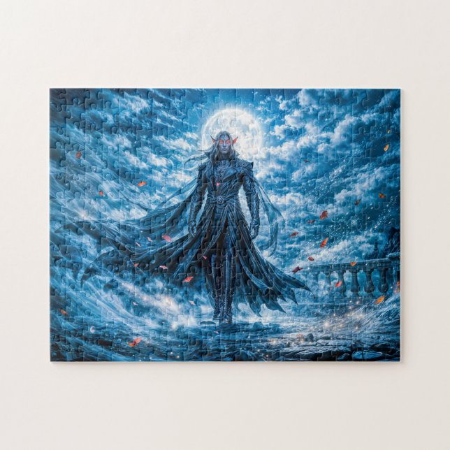 Puzzle Fantaisie dynamique Vampire dans une atmosphère no (Horizontal)