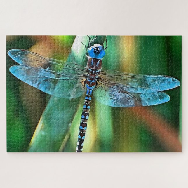Puzzle Fantasy Dragonfly (Horizontal)