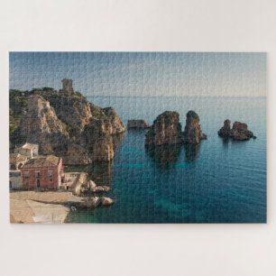 Puzzle Faraglioni et madrague dans Scopello, Sicile
