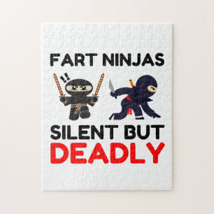 Puzzle Fart Ninjas Silencieux Mais Mort