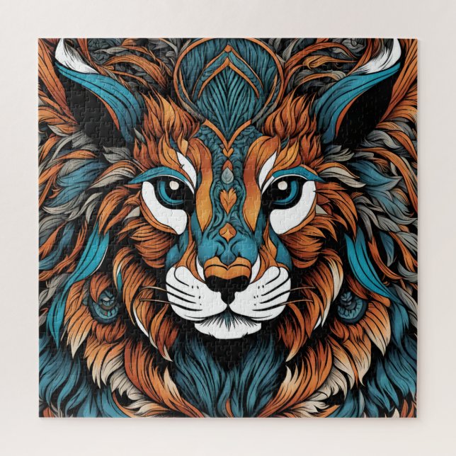 Puzzle Fascinant animal (Vertical)