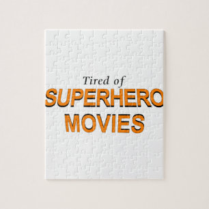 Puzzle Fatigué Des Films Superhero