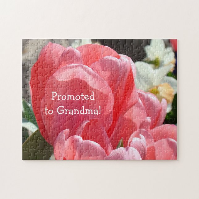 Puzzle Favorisé à la grand-maman déconcerte le faire-part (Horizontal)