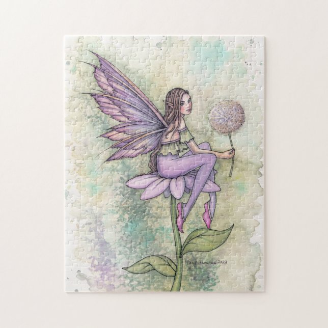 Puzzle Fée avec pissenlit par Molly Harrison  (Vertical)